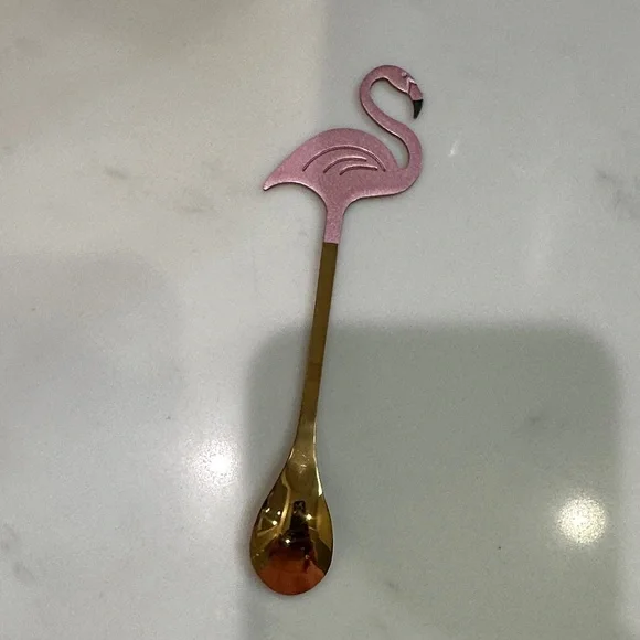 Chic Flamingo Stirring Spoon - Picture 4 of 6